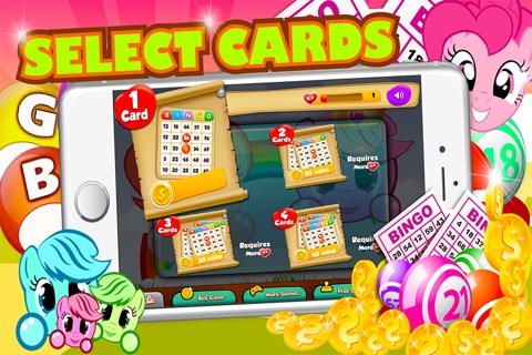 Pony Bingo HD - Fun & Slots featuring Wheel of Fortune® Bingo and more! screenshot 2