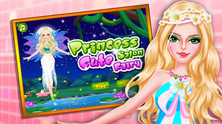 Princess Salon-Cute fairy screenshot-4