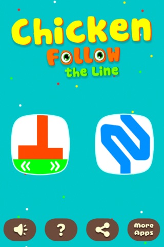 Chicken Follow the Line screenshot 2