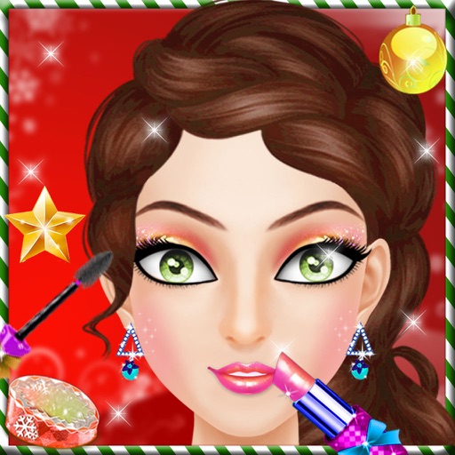 Christmas Frozen Queen : Frozen Princess Makeover, Spa, DressUp icon