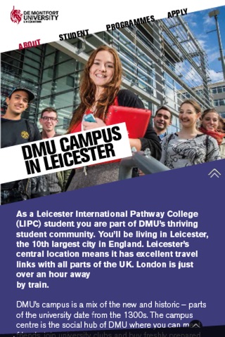 DMU Leicester International Pathway College screenshot 3