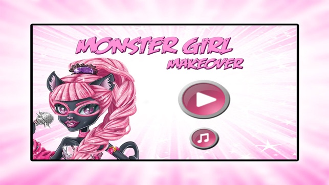 Monster Cat Girl Makeover: Dress up and Makeup Game Free(圖1)-速報App