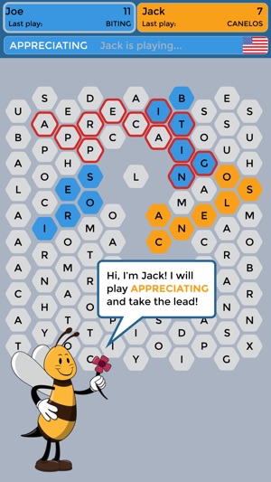 Wordy Bee - Find Words,Claim Tiles,Play Friends(圖2)-速報App
