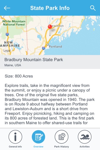 Maine National Parks & State Parks screenshot 3