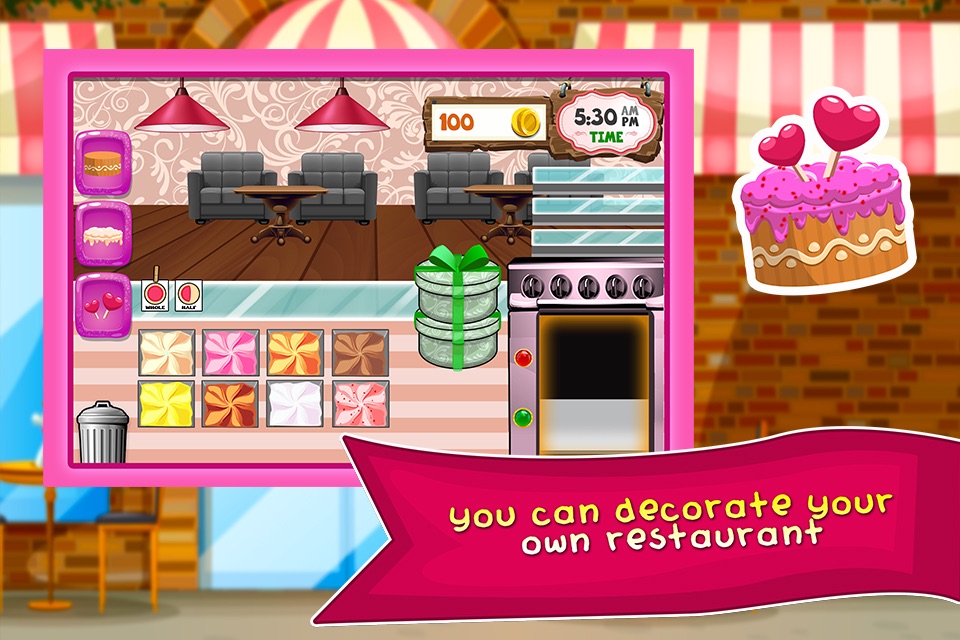 Wedding Cake Salon Dash - my sweet food maker & bakery cooking kids game! screenshot 3
