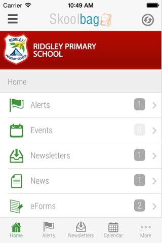 Ridgley Primary School - Skoolbag screenshot 2