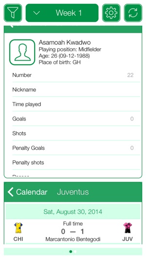 Italian Football Serie A 2013-2014 - Mobile Match Centre(圖5)-速報App