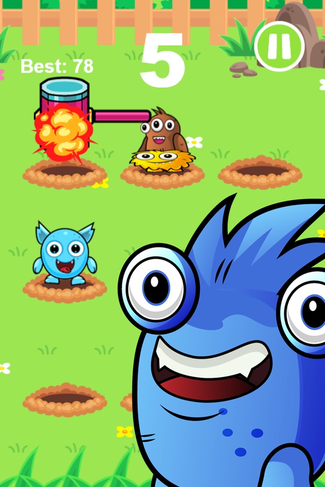 Whack An Alien Mole Invader - Smash The Cute Miner Invaders From Mars! screenshot 3