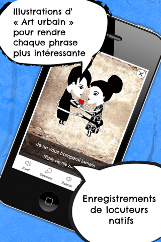 Polish Phrasi - Free Offline Phrasebook with Flashcards, Street Art and Voice of Native Speaker screenshot 2