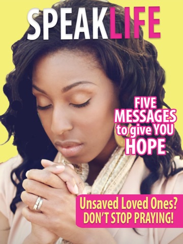 Скриншот из SpeakLIFE Magazine - Biblical Encouragement for Your Journey
