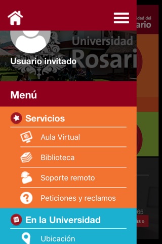 Universidad del Rosario screenshot 2