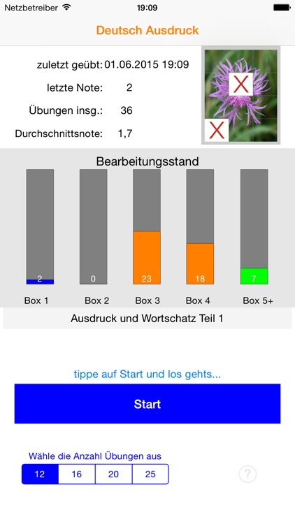 Deutsch Trainer Ausdruck