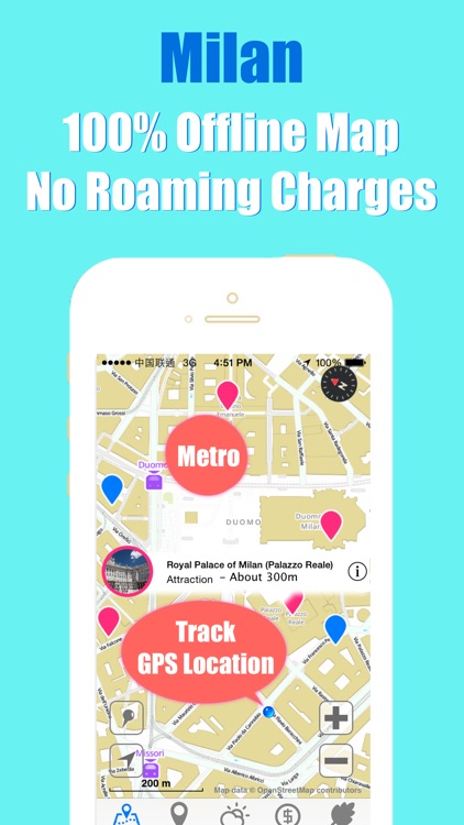 Milan travel guide and offline city map, Beetletrip Augmented Reality Milan Expo Metro Train and Walks