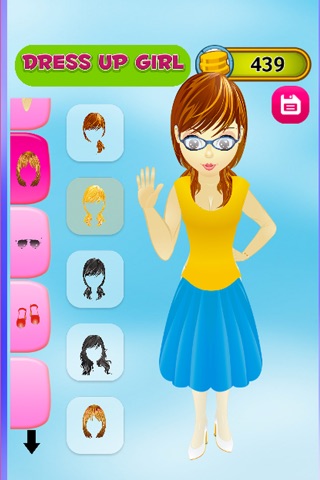 Princess Dress-up Cute Girl : Free Makeup and Hair Salon Fashion Games screenshot 3