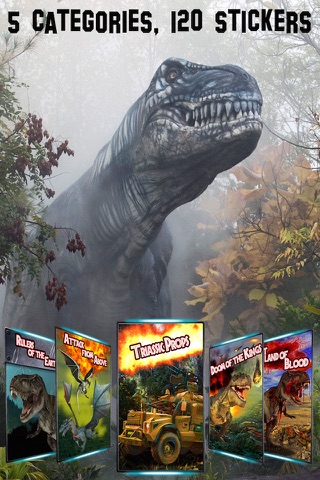 Triassic Art Photo Booth PRO - Insert A World of Dinosaur Special Effects in Your Images screenshot 2