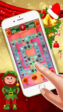 Game screenshot Yummy Cupcake Blitz : - A delicious match 3 game for Christmas hack