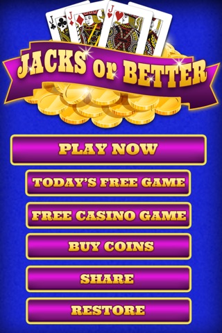 ` A Jacks Or Better Double Double Max Bet Video Poker screenshot 2