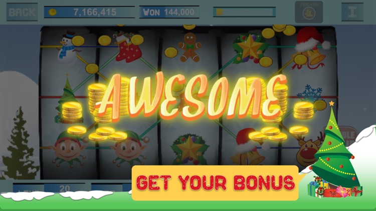 Slots - Christmas Festive Season Game for Fun & Joy screenshot-3