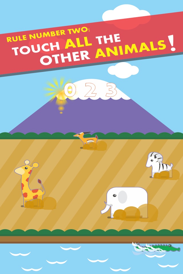 Cute White Elephant - Fun Reflex Game from the makers of Growing Pug screenshot 3