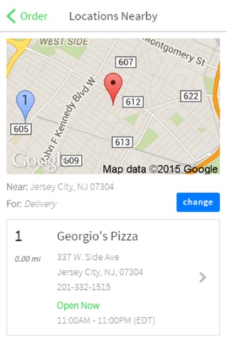 Georgio's Pizzeria Ordering screenshot 2