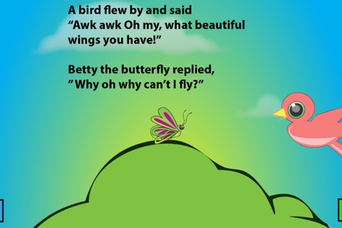 The Butterfly that Couldn't Fly for iPhone screenshot 2