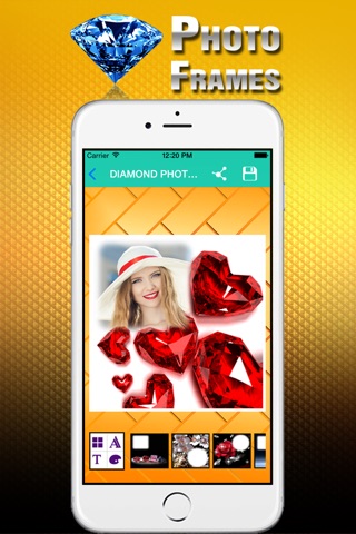 Diamond Photo Frames HD screenshot 3