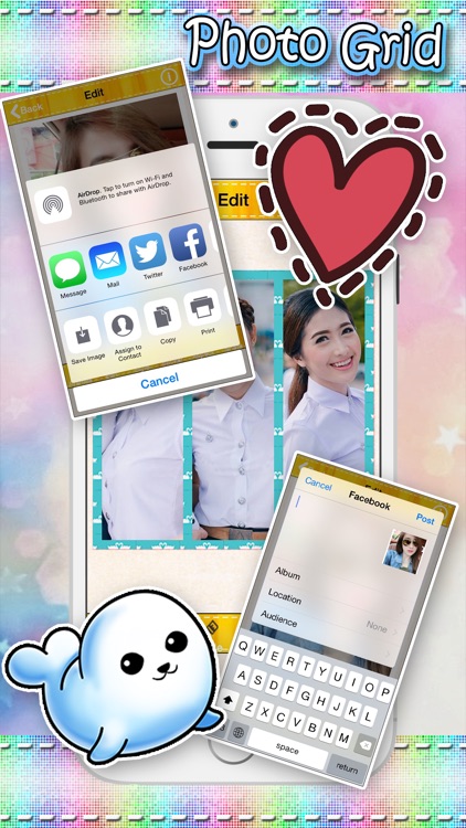 My Love Beautiful Sticker Frame : photo editor filters effects camera frames screenshot-3