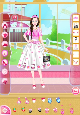 Mafa Kitty Princess Dress Up screenshot 2