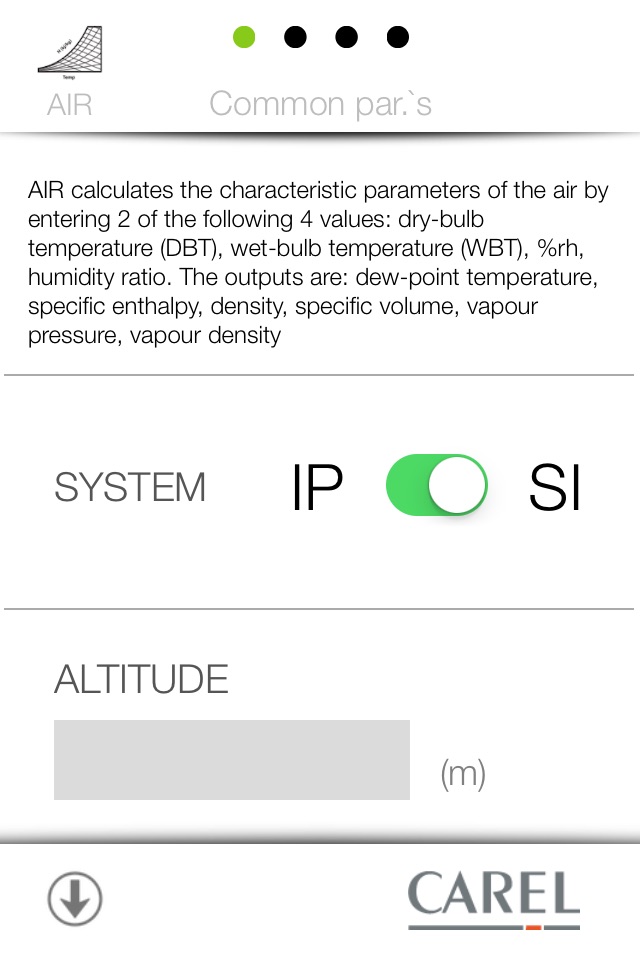 Climate tools screenshot 2