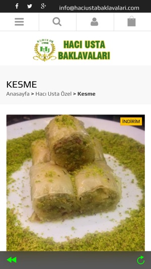 Hacı Usta Baklava Online(圖2)-速報App