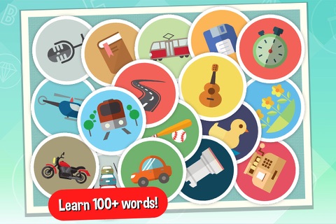 Word Catcher: City - Kids Game screenshot 2