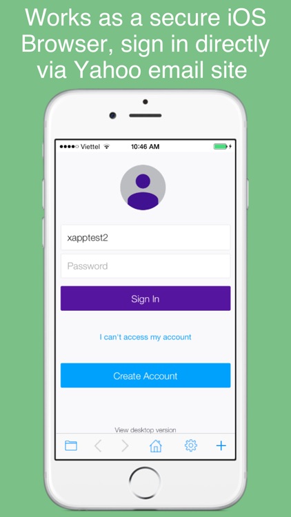 Safe web Pro for Yahoo: secure and easy Yahoo mail mobile app with passcode screenshot-3