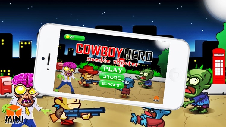 Cowboy Hero Zombie Shooter
