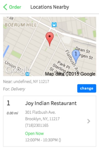 Joy Indian Restaurant screenshot 2