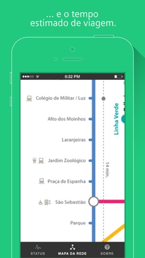 Estado das Linhas do Metro de Lisboa(圖3)-速報App