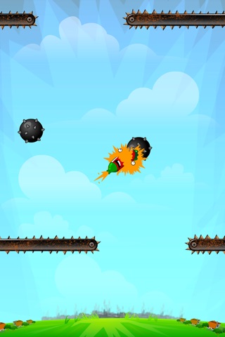 Bottle Rocket - Fly into the sky and avoid difficult traps! screenshot 3