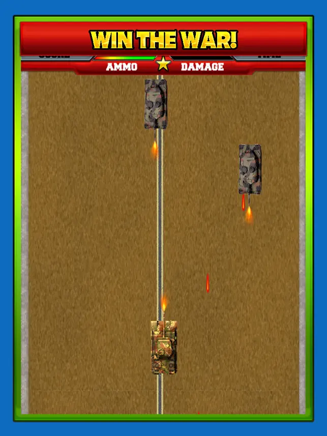 Army War Tank Fury Blaster Battle Games Free, game for IOS