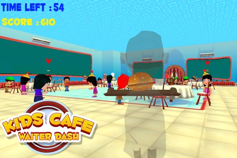Kids Cafe Waitress Dash screenshot 4