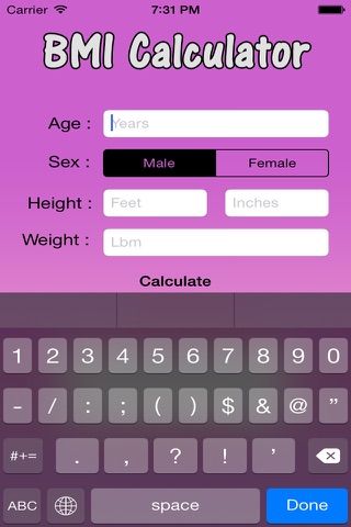 BMI Calculator-Calculate Your Body Mass screenshot 2
