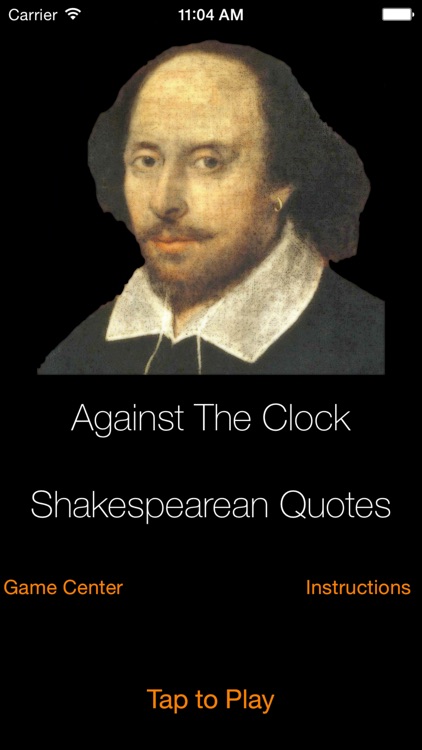 Against the Clock - Shakespearean Quotes