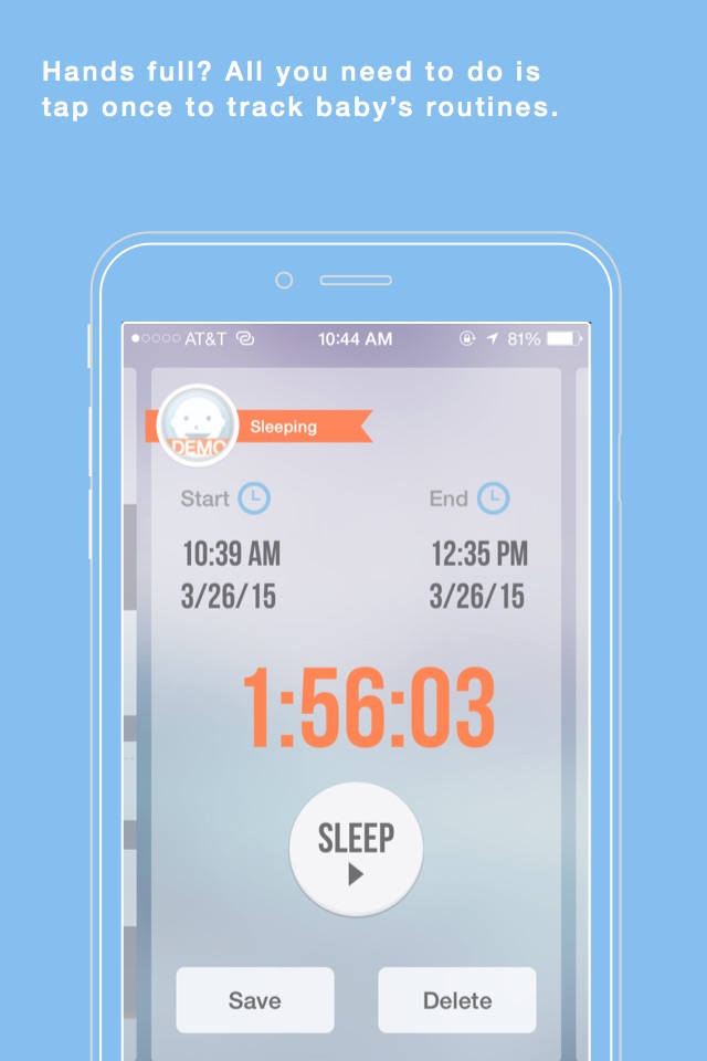 Babio - Baby Activity Tracker & Reminder, Simplified screenshot 4