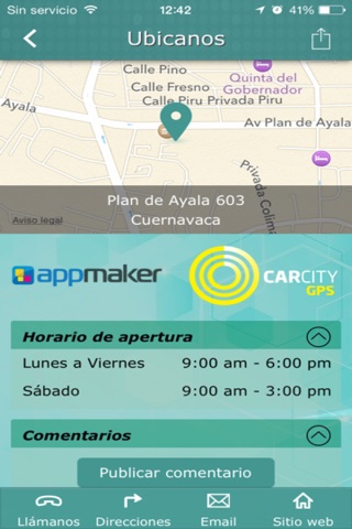 CarCity GPS screenshot 3