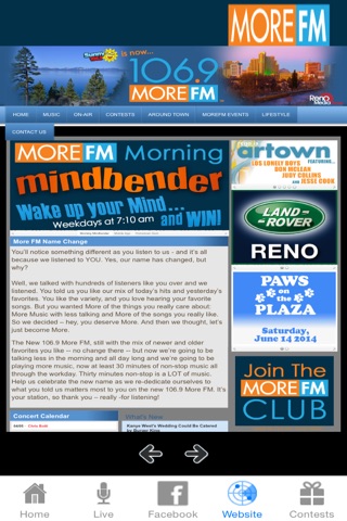 MoreFM 1069 screenshot 4