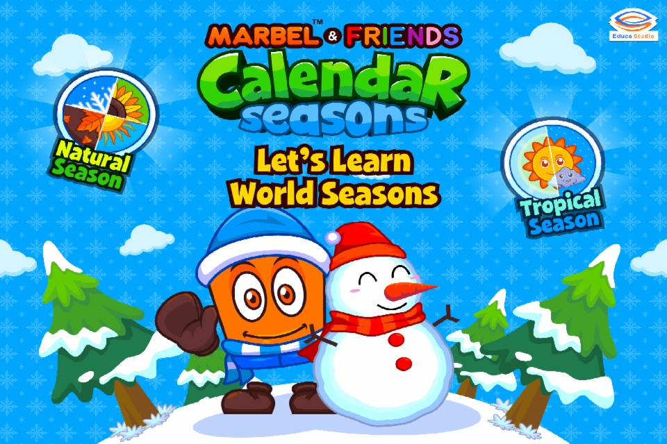 Marbel Seasons - Best Kids Apps screenshot 2