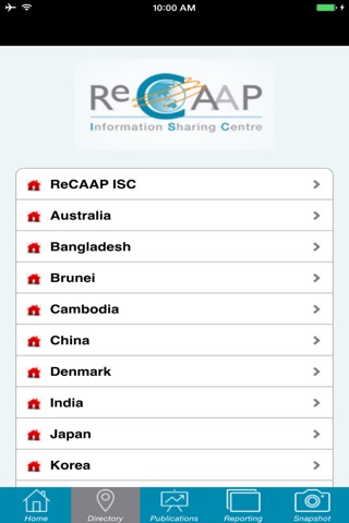 ReCAAP FOCAL POINTS screenshot 2