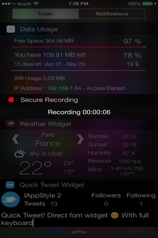 Secure Recording Watch screenshot 4
