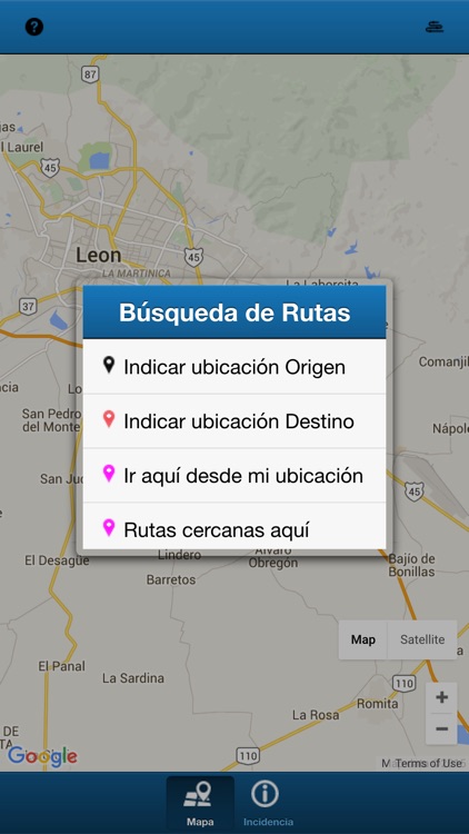 Rutas León TUA