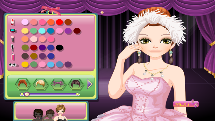 Ballerina Girls - Makeup game for girls who like to dress up beautiful  ballerina girls