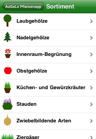 AuGaLa PflanzenApp screenshot 2