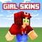Now change your skin for  Minecraft PE